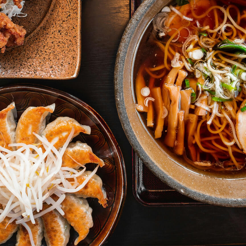 Photo Ramen et Gyoza